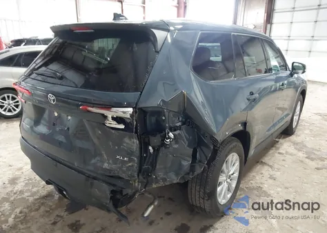 2024 Toyota Grand Highlander Hybrid Xle z USA, uszkodzony, nr VIN 5TDACAB5XRS009521